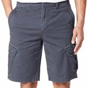 UNIONBAY Flex Waist Lightweight Cargo Shorts Color: Ruins, Size: 32